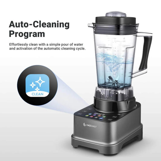 Lot Imported AMZCHEF 8 in 1 Professional Blenders with LED Panel Touch Control