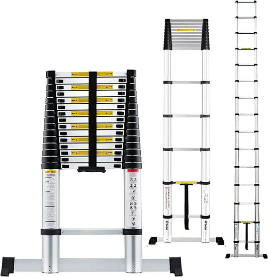 Aluminum Single Side Telescopic Foldable Ladder