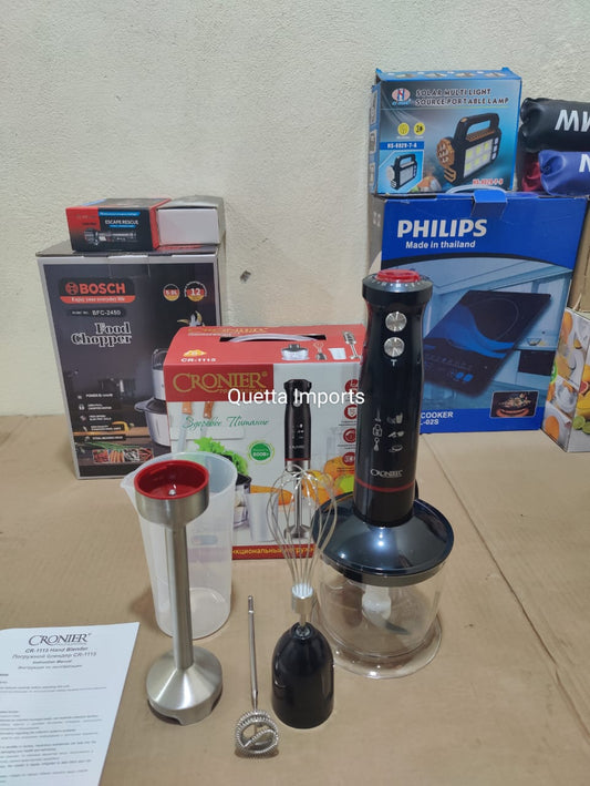 Cronier 5-in-1 Hand Blender Set