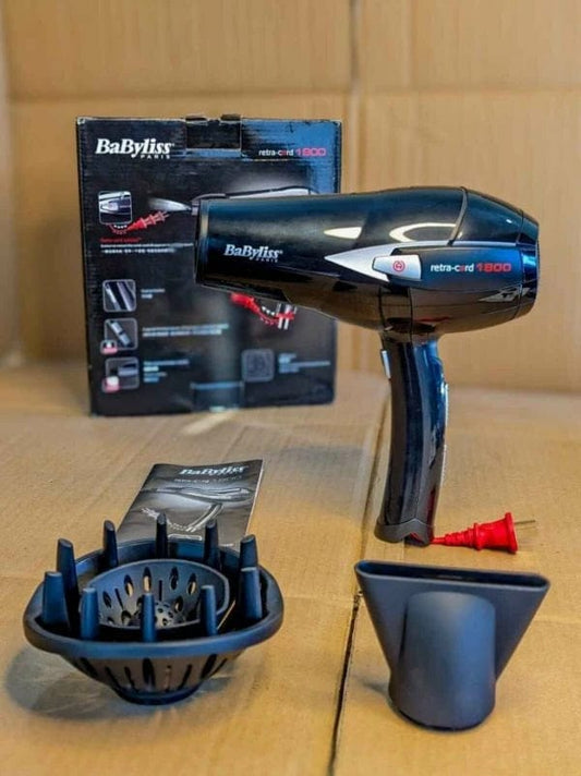 Lot Imported Babyliss Retra Cord Hair Dryer 1800 Watts