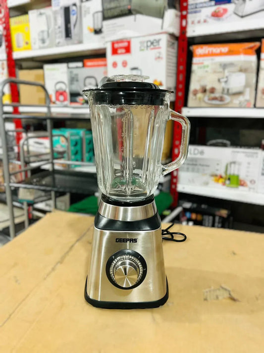 GEEPAS 2 in 1 Steel Blender 600W-44076