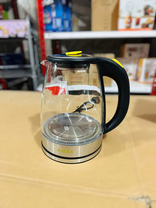 Imorted Kolax 2L Glass Electric Kettle 2200W