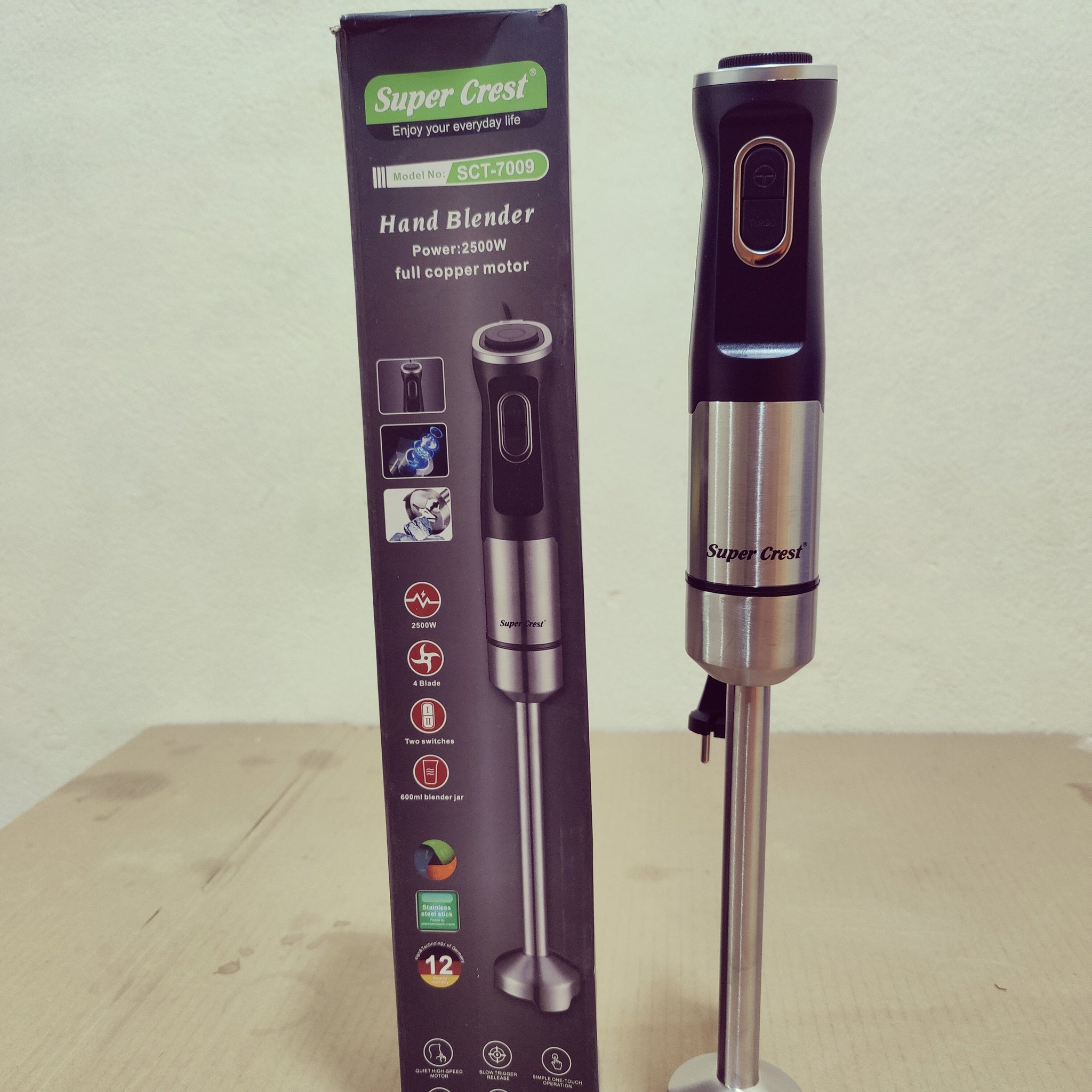 Super Crest Hand Blender SCT-7009