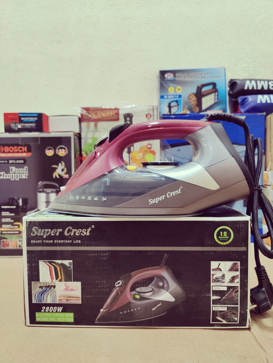 Super Crest Steam Iron SCT-1002