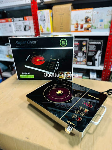Super Crest Crystal Hot Plate SCT-9019