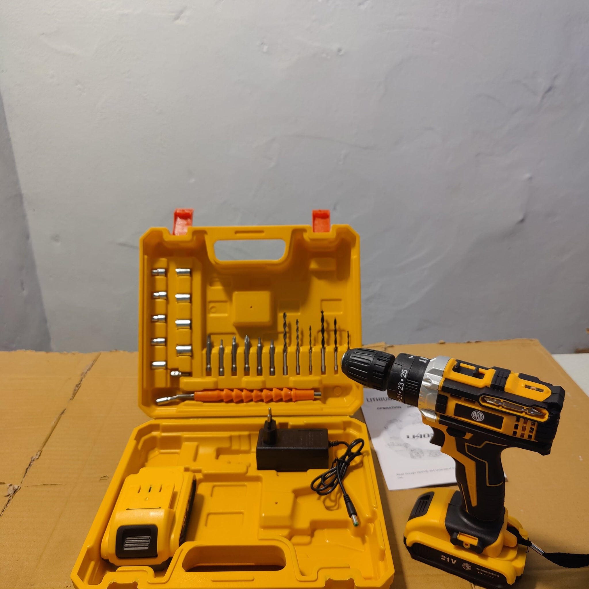 ABD 21V Drill Set Machine & Screw Driver