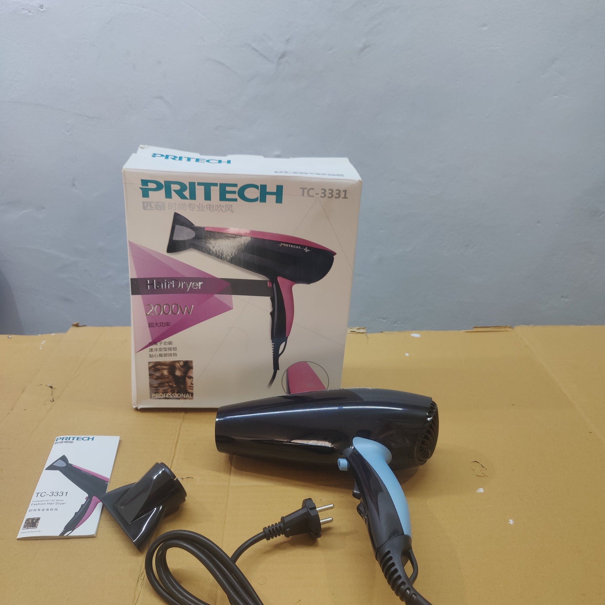 PRITECH Hair Dryer 2000W
