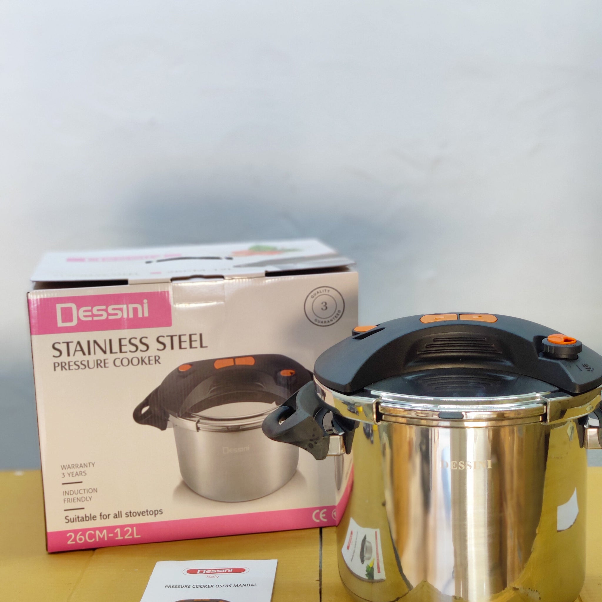 Dessini 12L Automatic Pressure Cooker