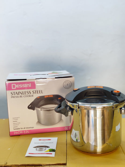 Dessini 12L Automatic Pressure Cooker