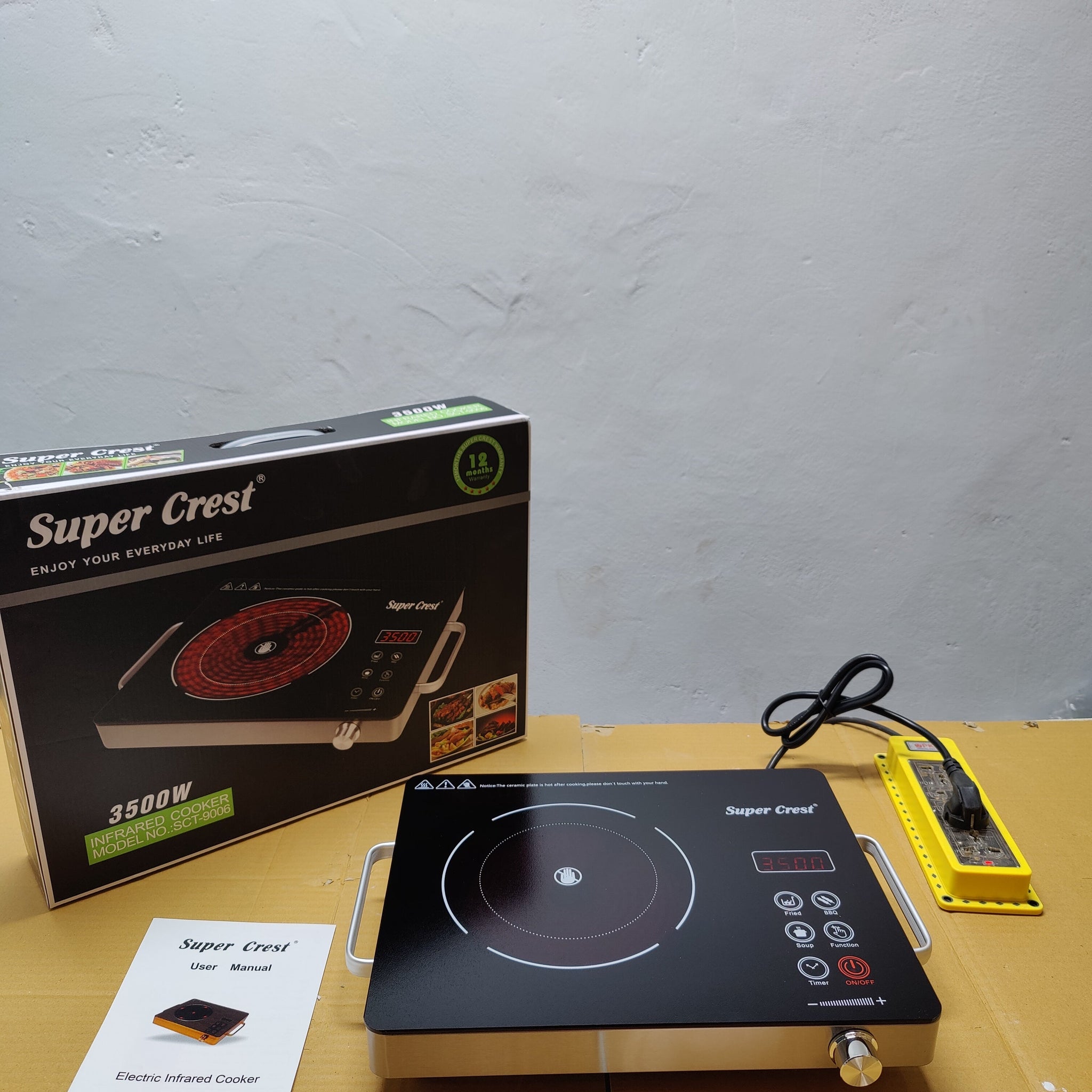 New Super Crest Universal Hot Plate SCT-9006