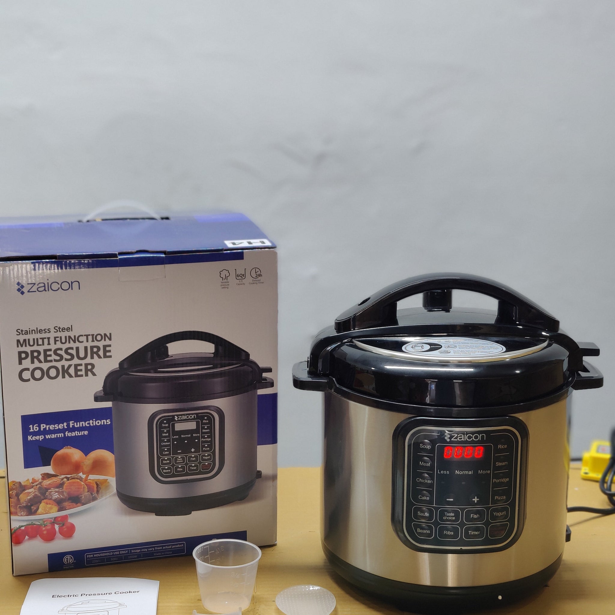Imported Zaicon 6L Multifunction Electric Pressure Cooker
