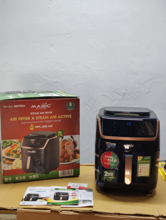 Lot Imported  Magic Air Fryer 3 in 1 Steam