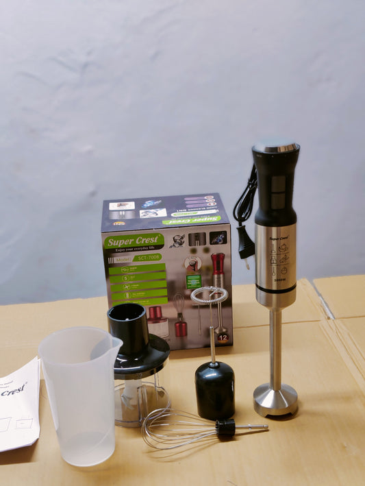 Super Crest 5-in-1 Hand Blender Set SCT-7008