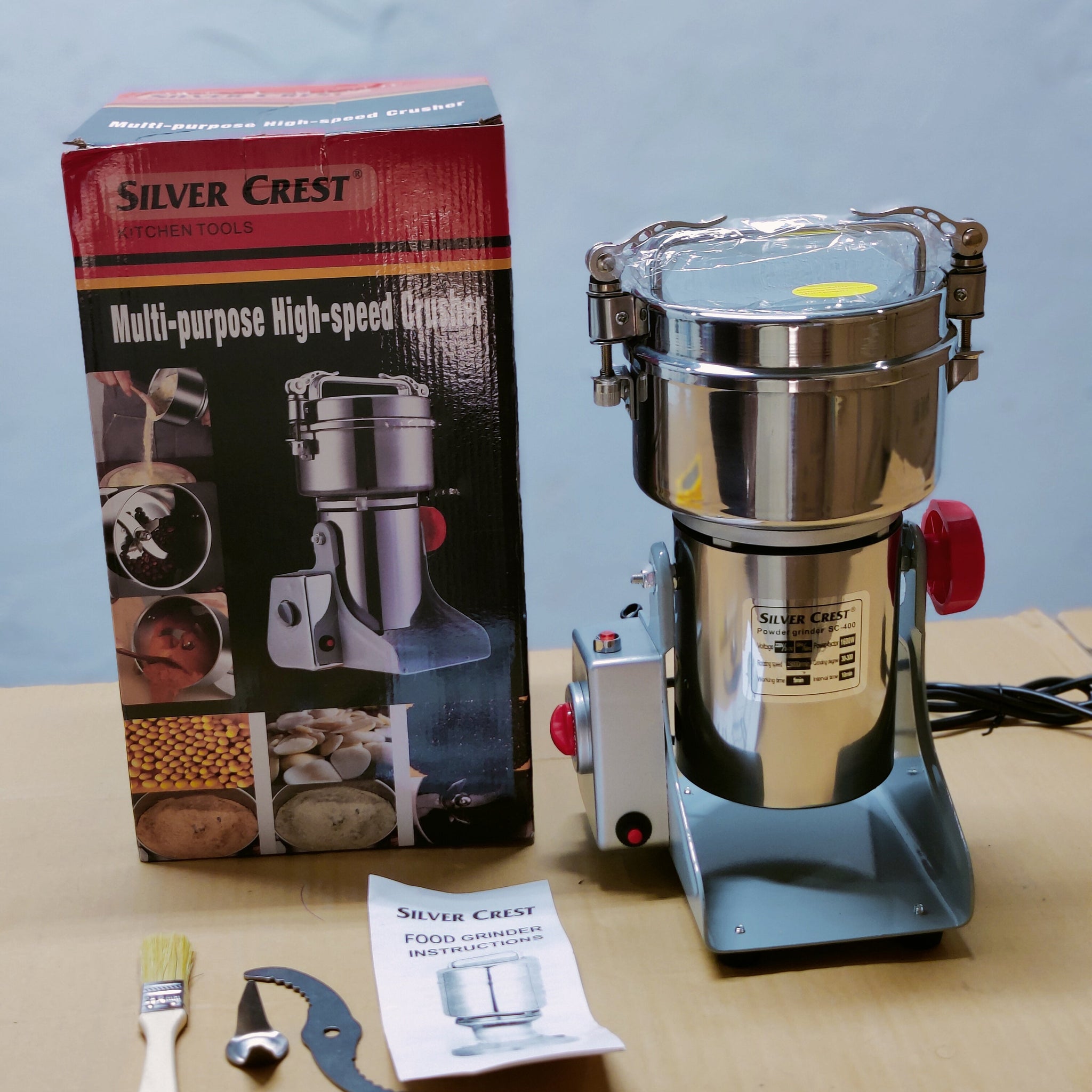 Imported Silver Crest Powder Grinders