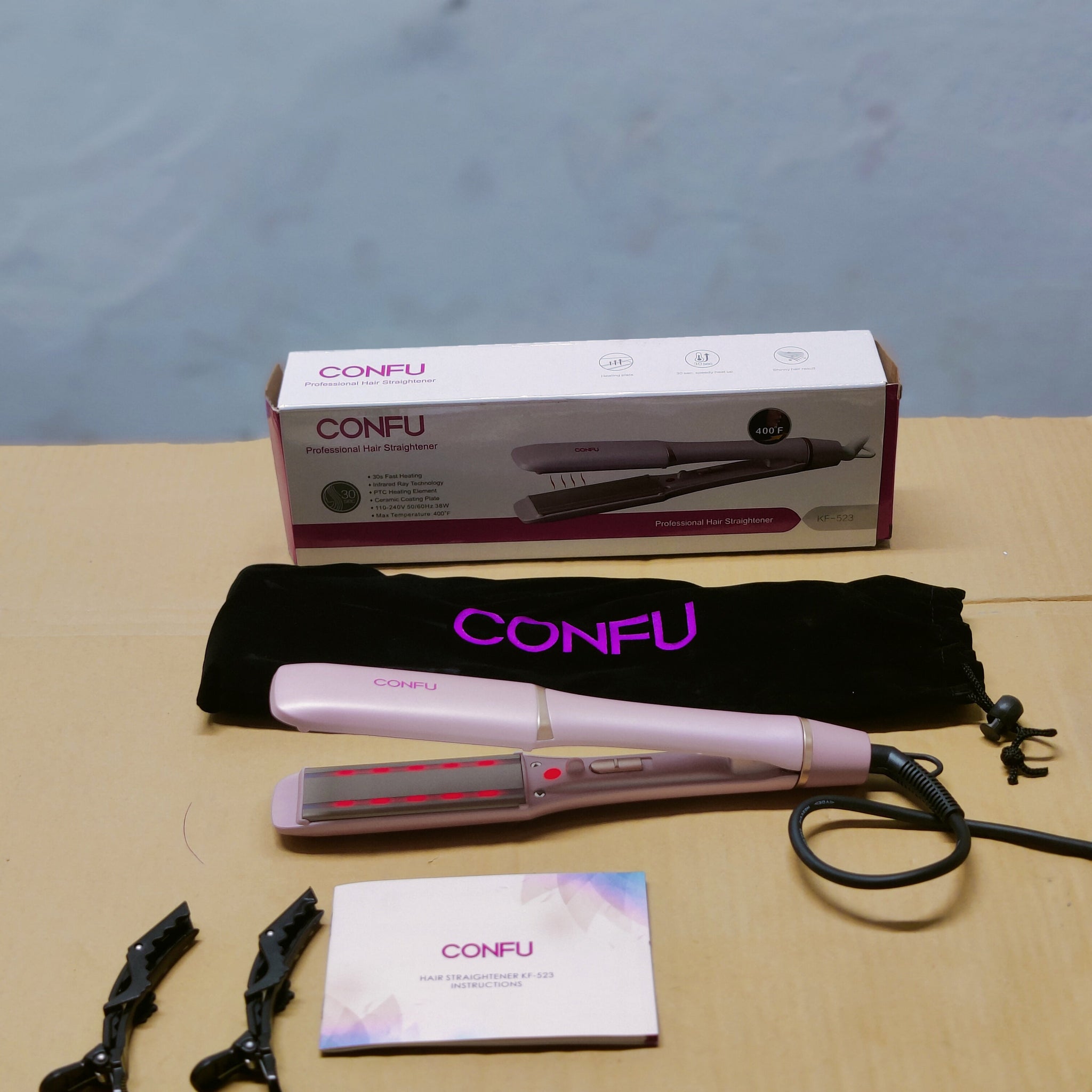 Confu Professional Hair Straightener