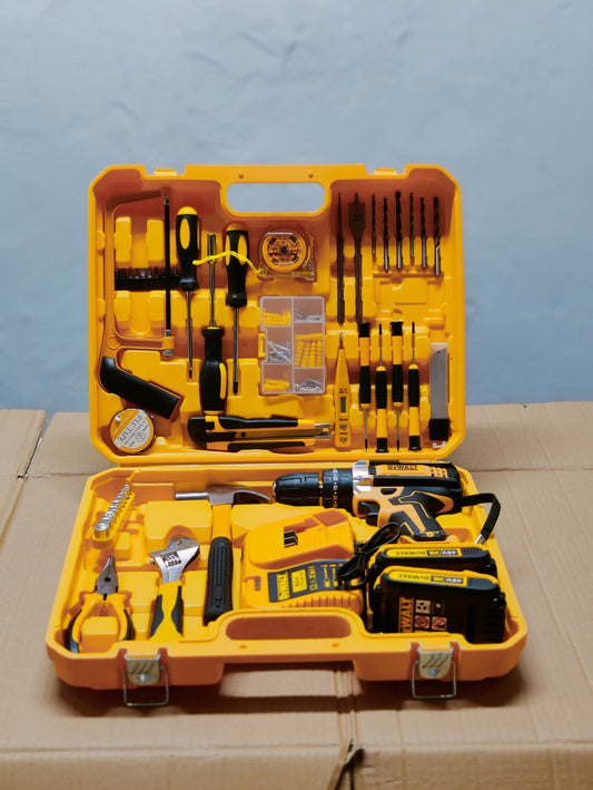 Dewalt 48V Drill Machine Set 117 Pieces