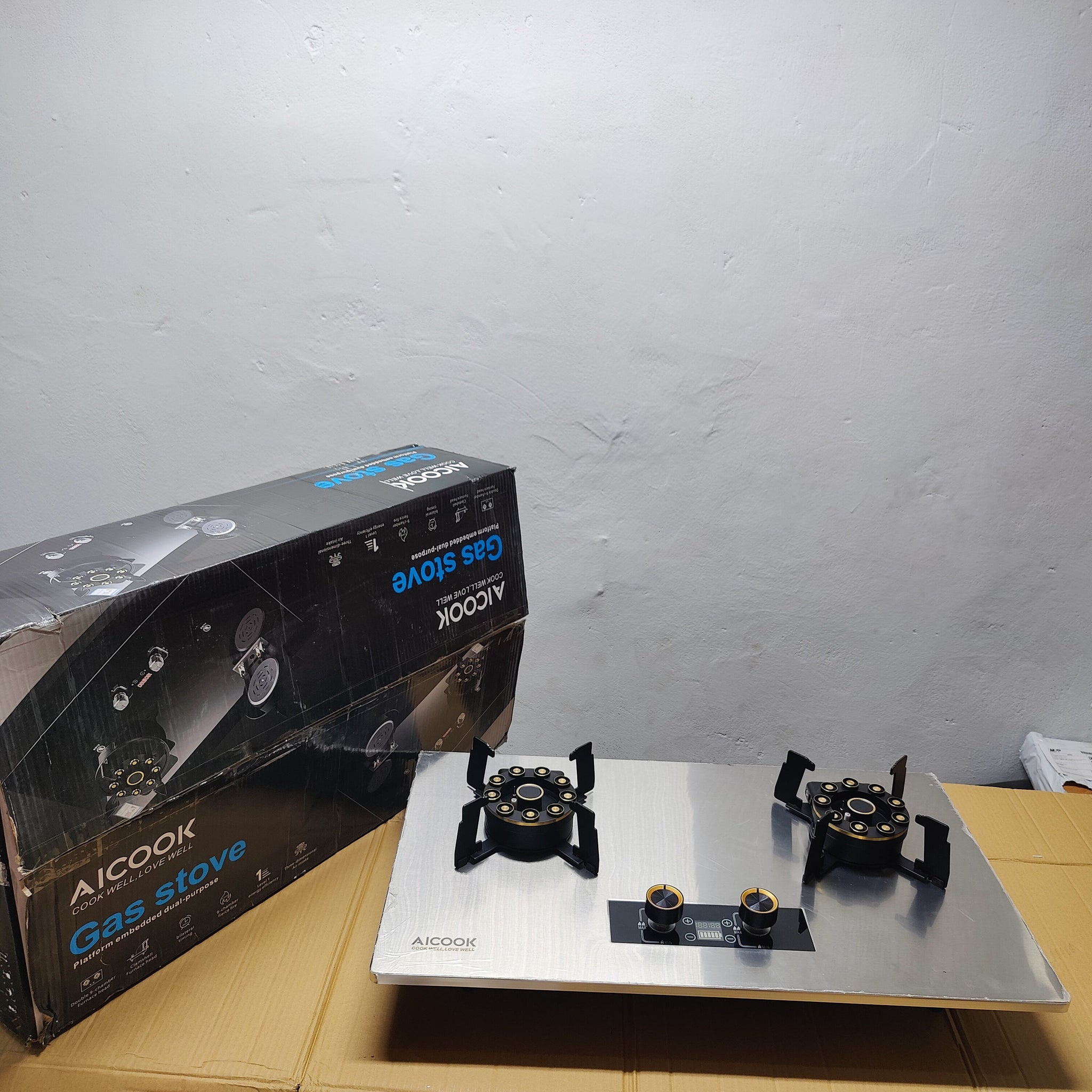 Imported Aicook Dual Burner Gass Stove