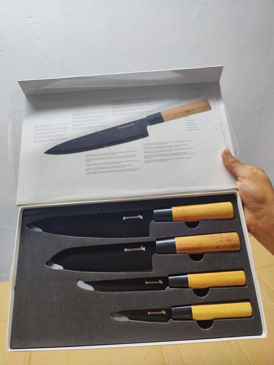 Thermomix Japanese Knives Set 4 in 1