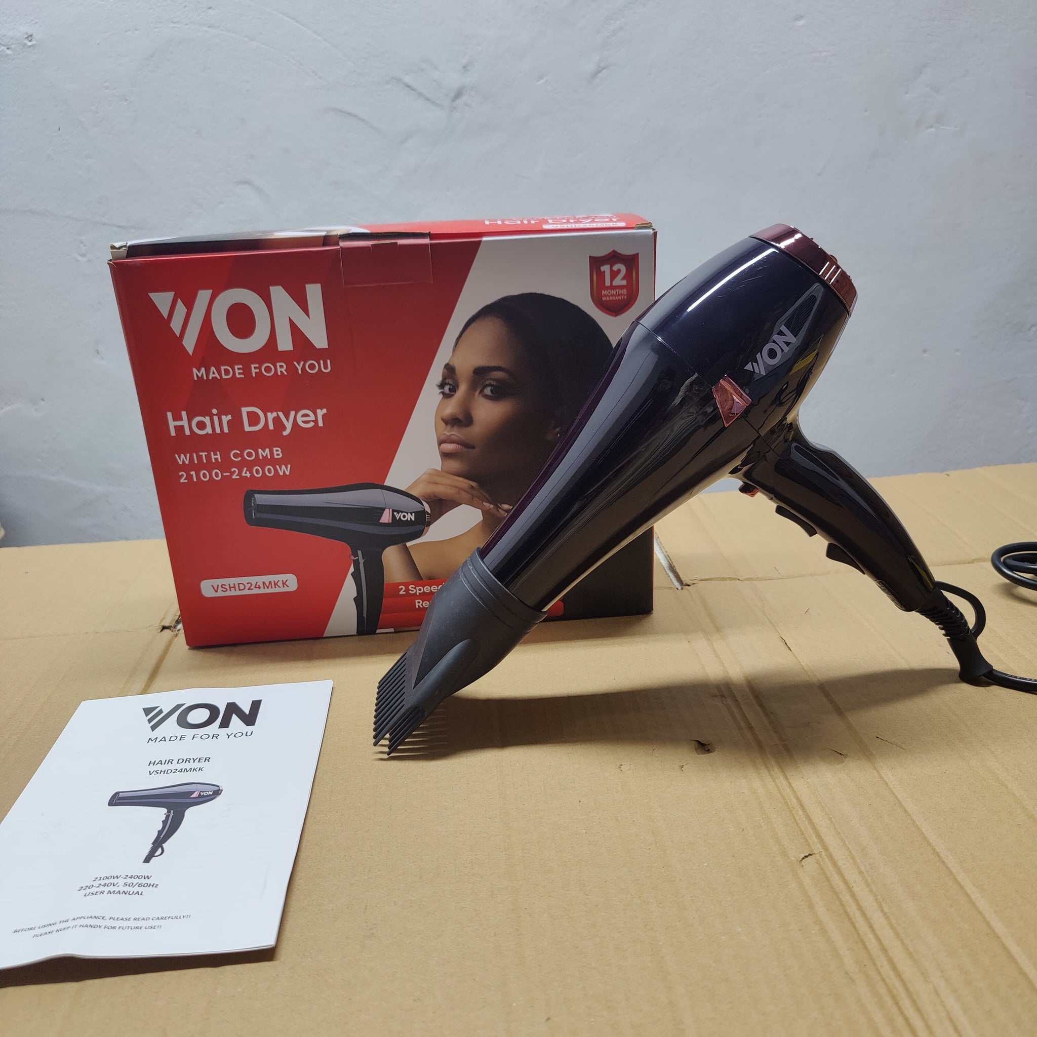 Von Hair Dryer VSHD24MKK