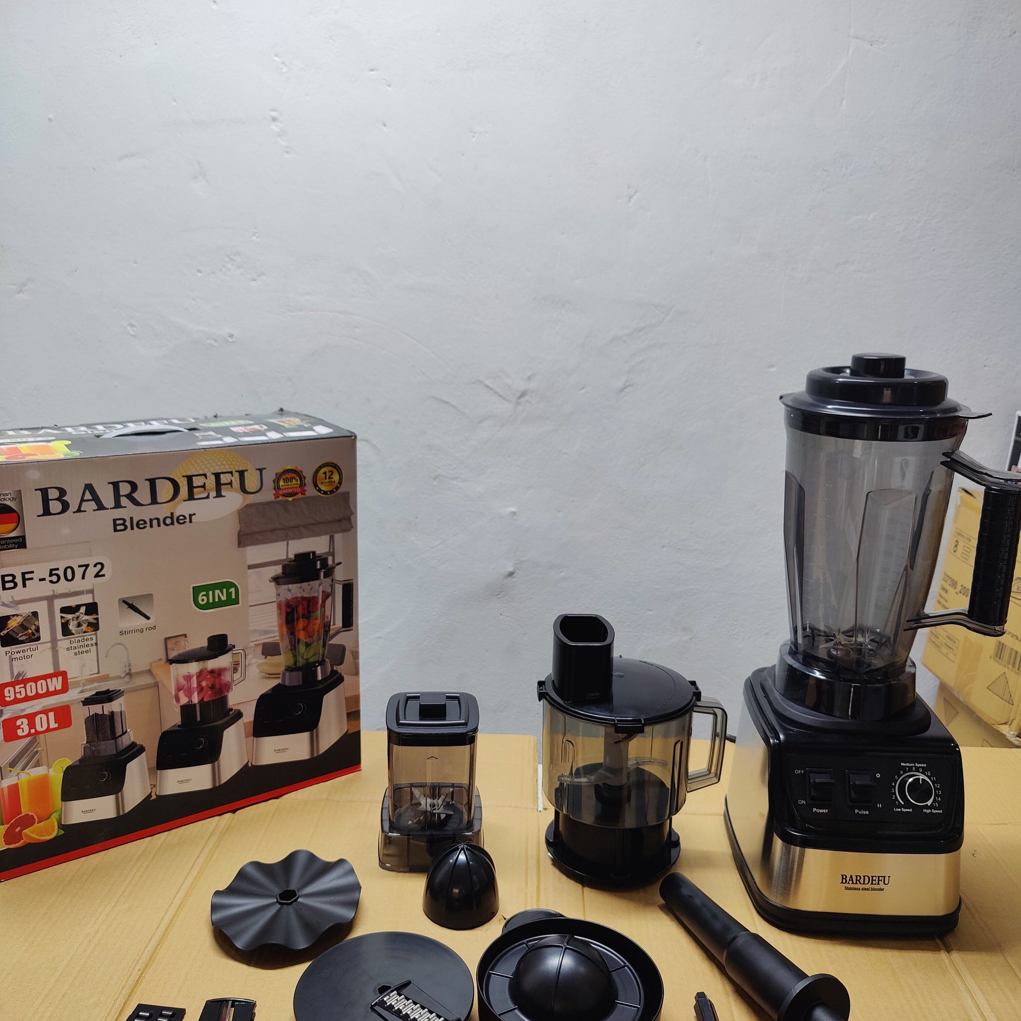 Bardefu 6-in-1 Multipurpose Blender Set BF-5072
