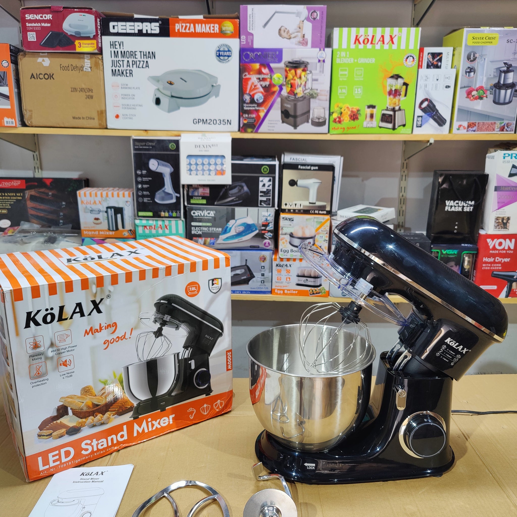 KOLAX Stand Mixer 7.8L