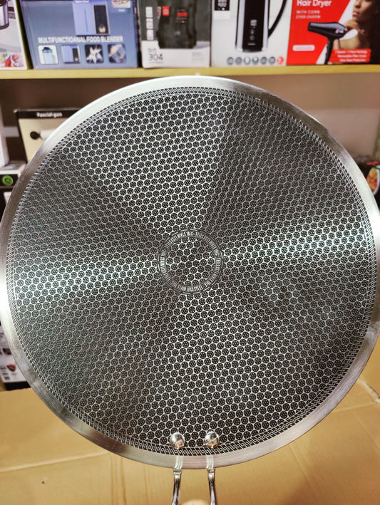 Unclecook Heavy Honeycomb Steel Tawa 34cm