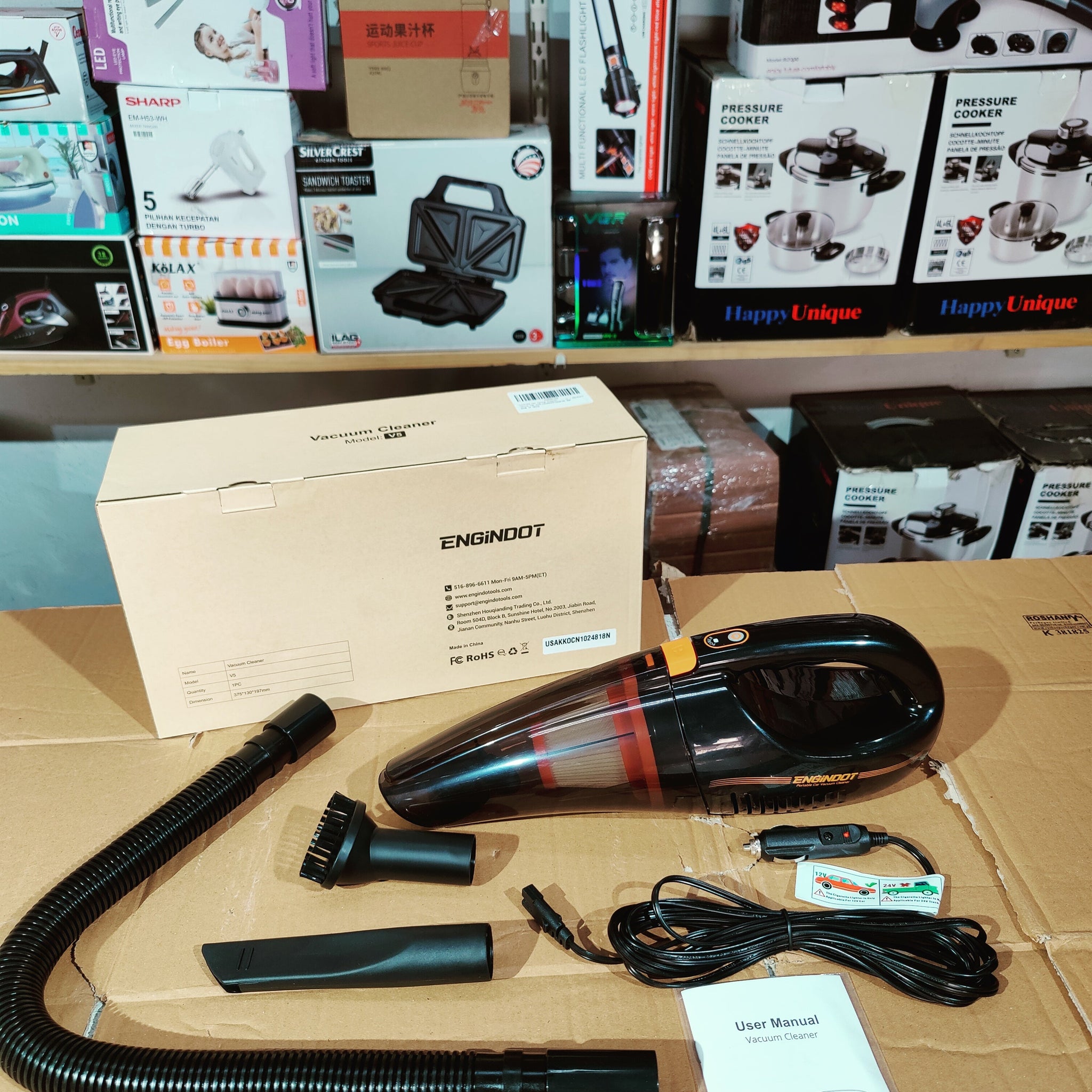 V5 Portable Rechargeable Vacuum Cleaner