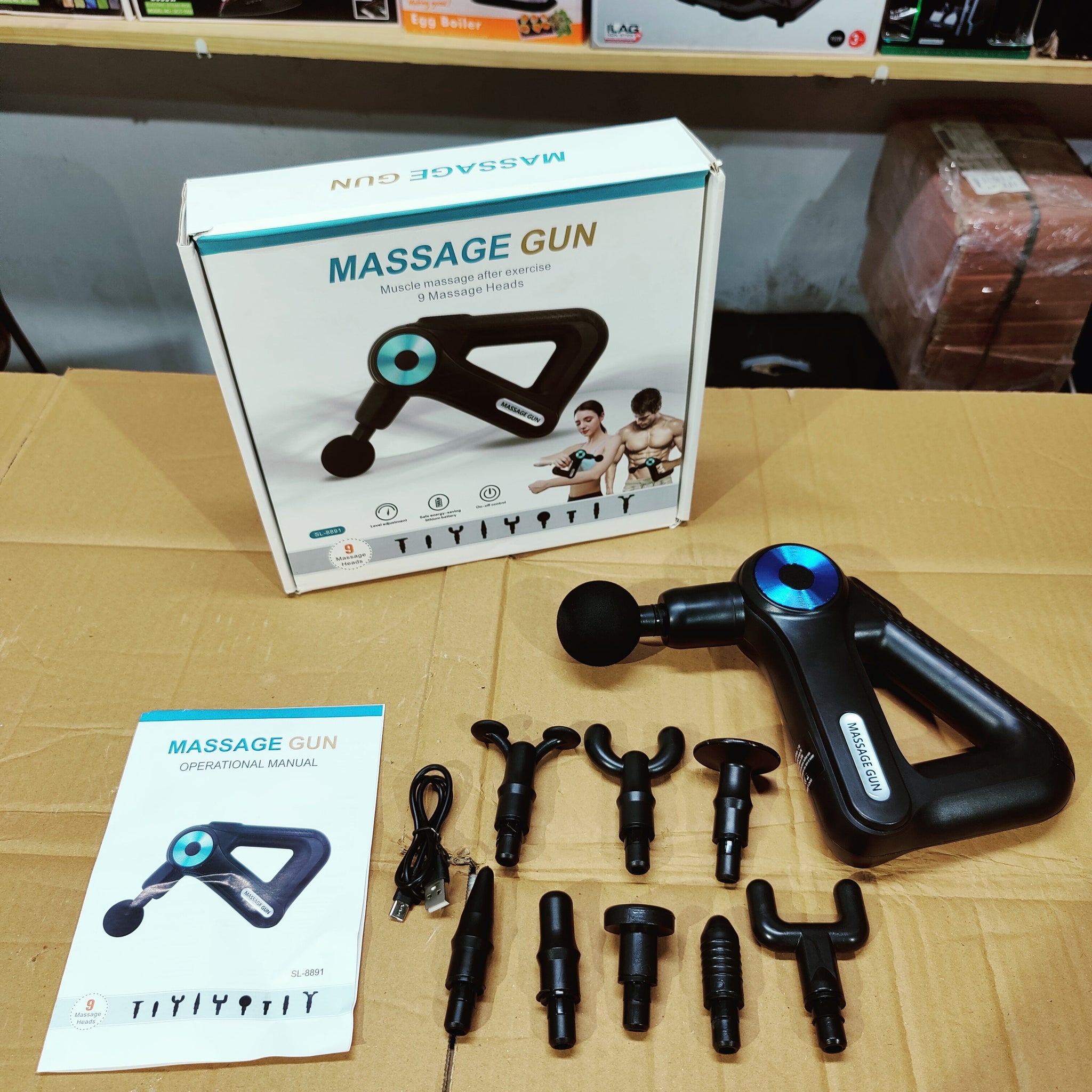 Amazon Lot 9in 1 Massage Gun