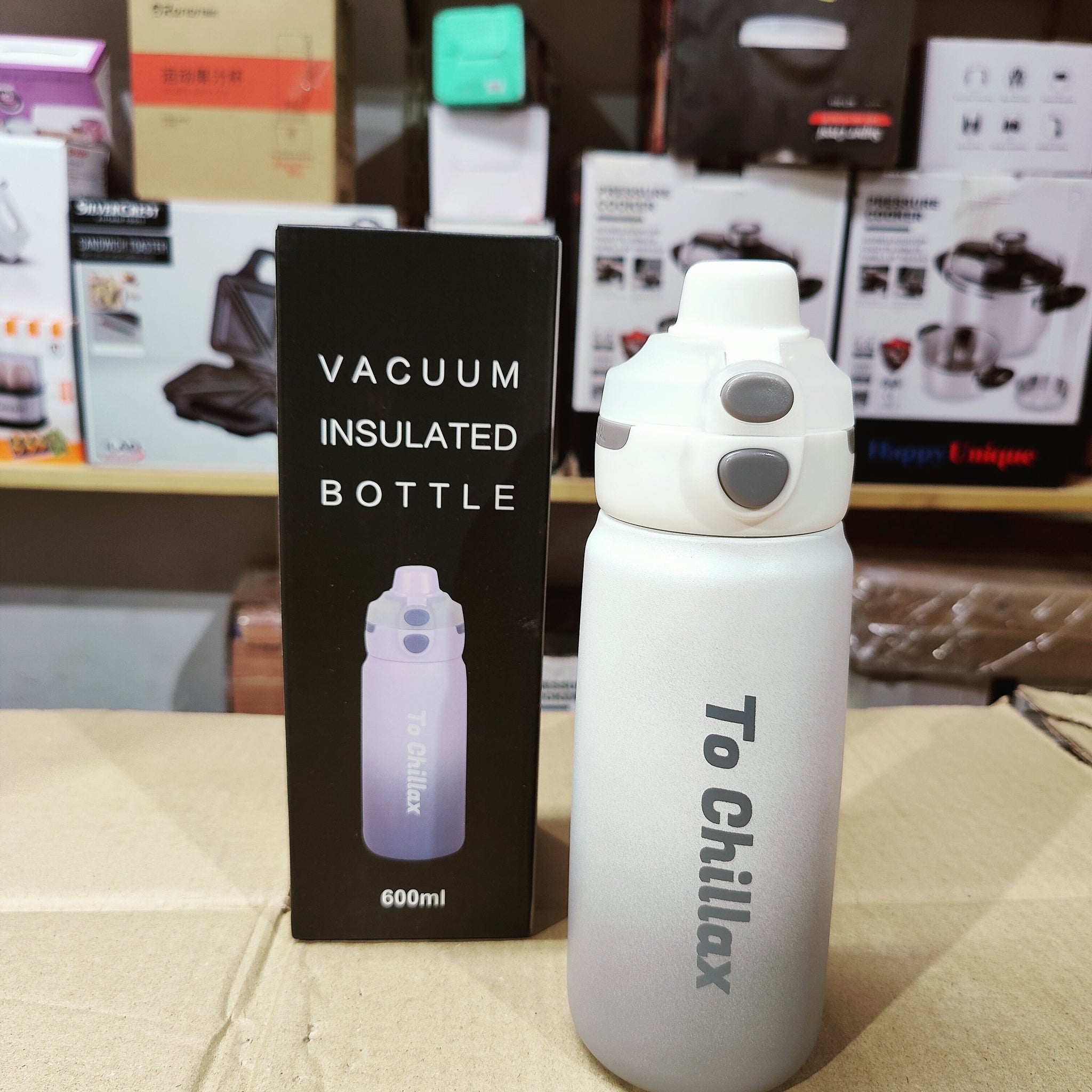 Double Wall Insulated Bottle 600ml