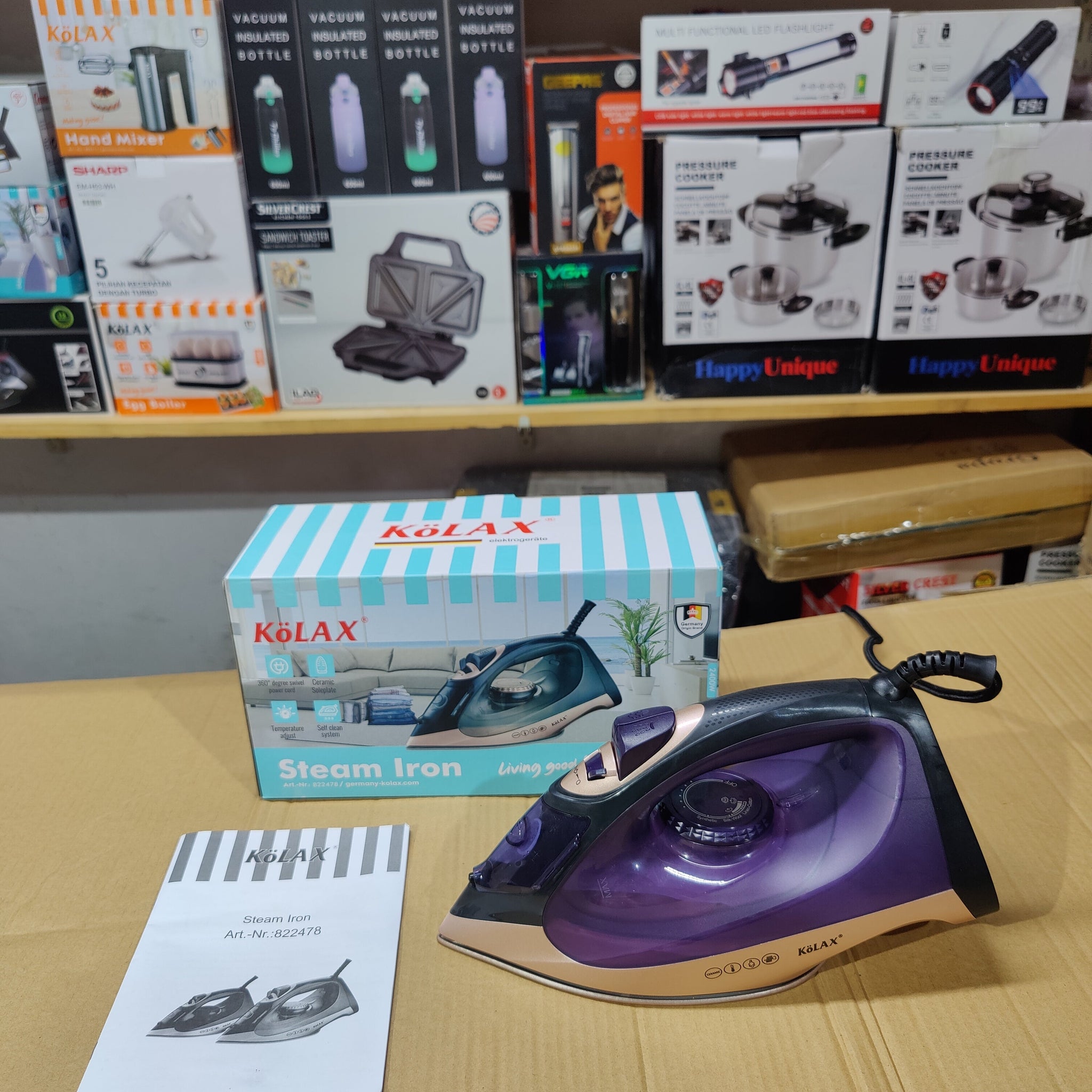 Kolax Steam Iron