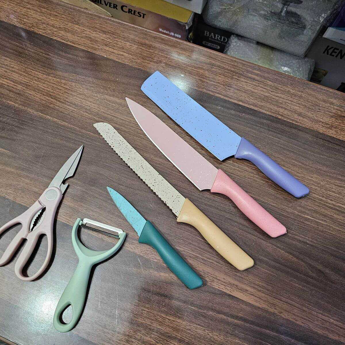 Imported 6 in 1 Knife Set
