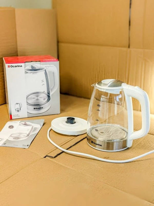 Dubai  Imported Ocarina Electric  Glass Kettle -1.7 Litter