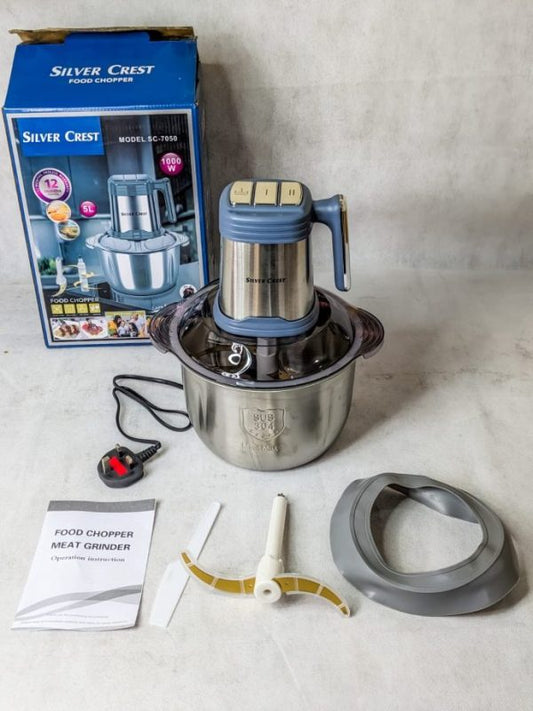 Germany Imported Silver Crest 5 Liter Food Chopper