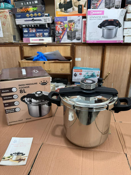Fata Feat Inox 8L Pressure Cooker