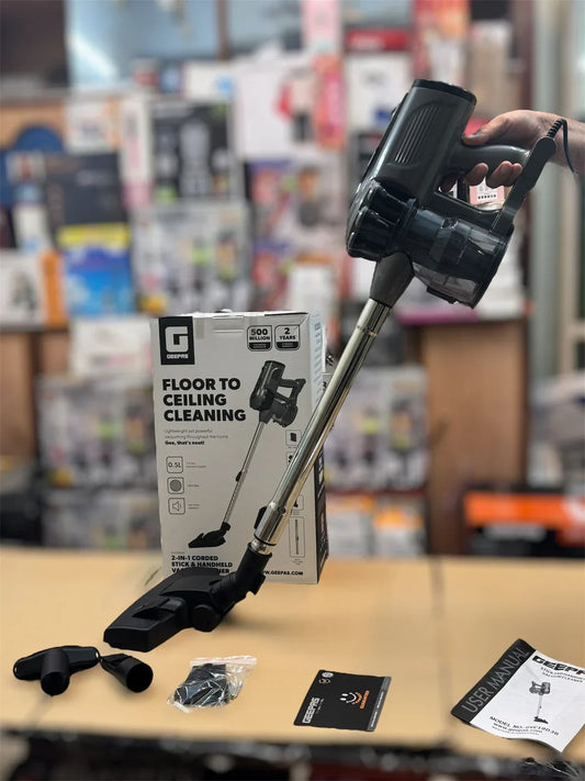 Geepas 0.5L Electric Vacuum Cleaner