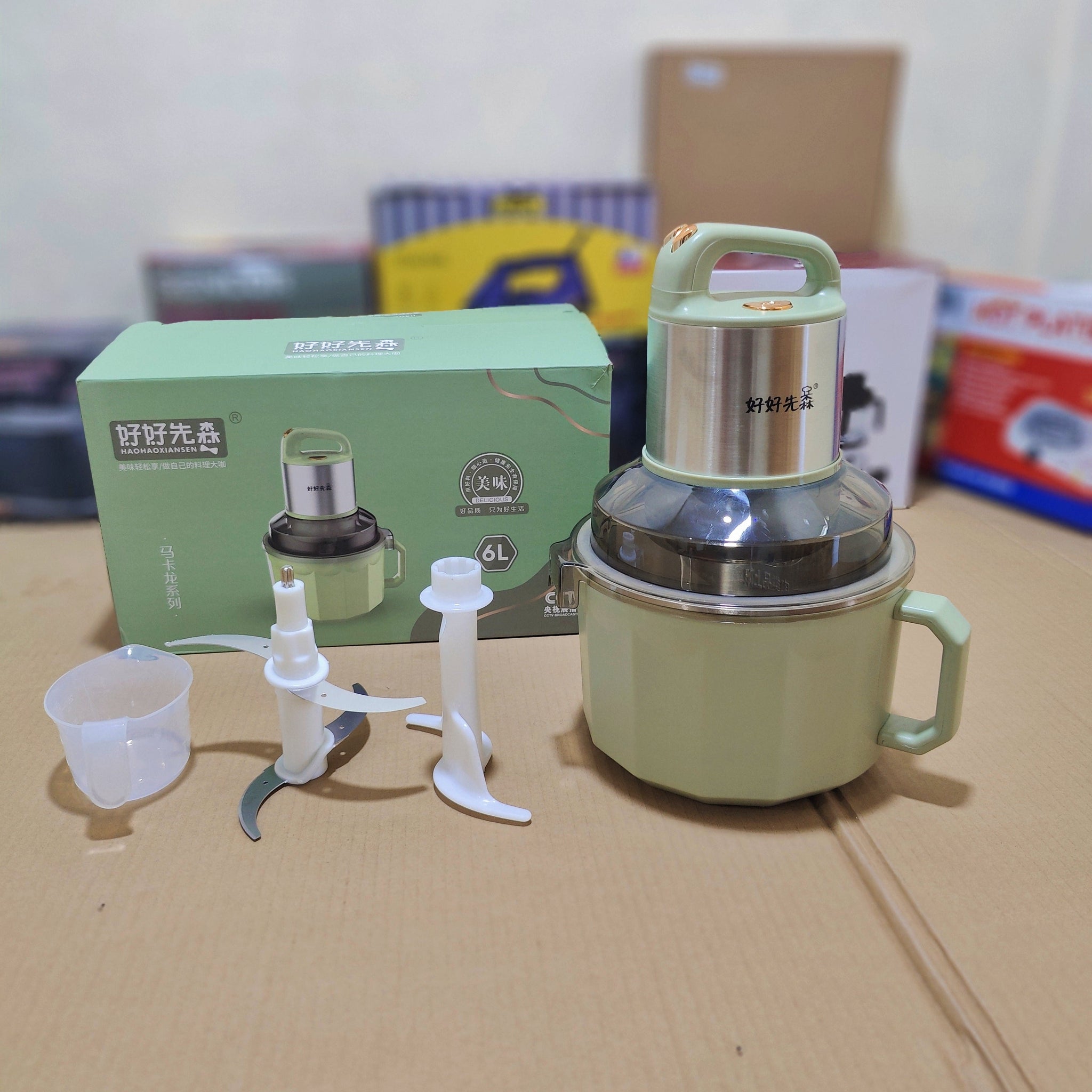 Lot Imported 2 in 1 chopper and Stand Mixer - 6 Litre